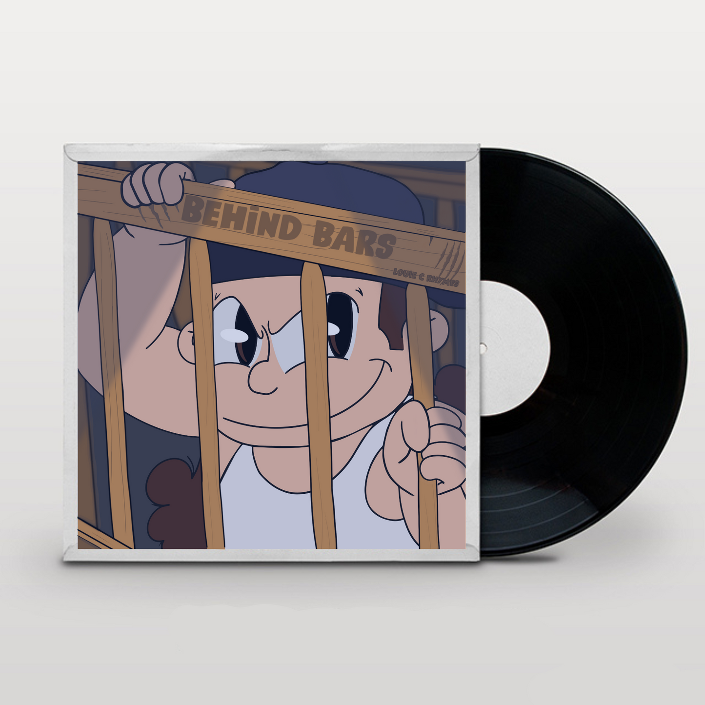 Behind Bars Vinyl by Louie C Rhymes
