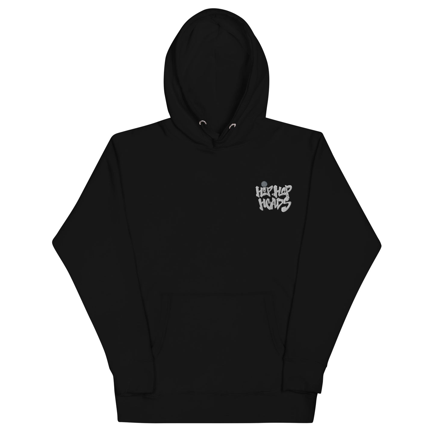 Hip Hop Heads Hoodie Embroidery Logo