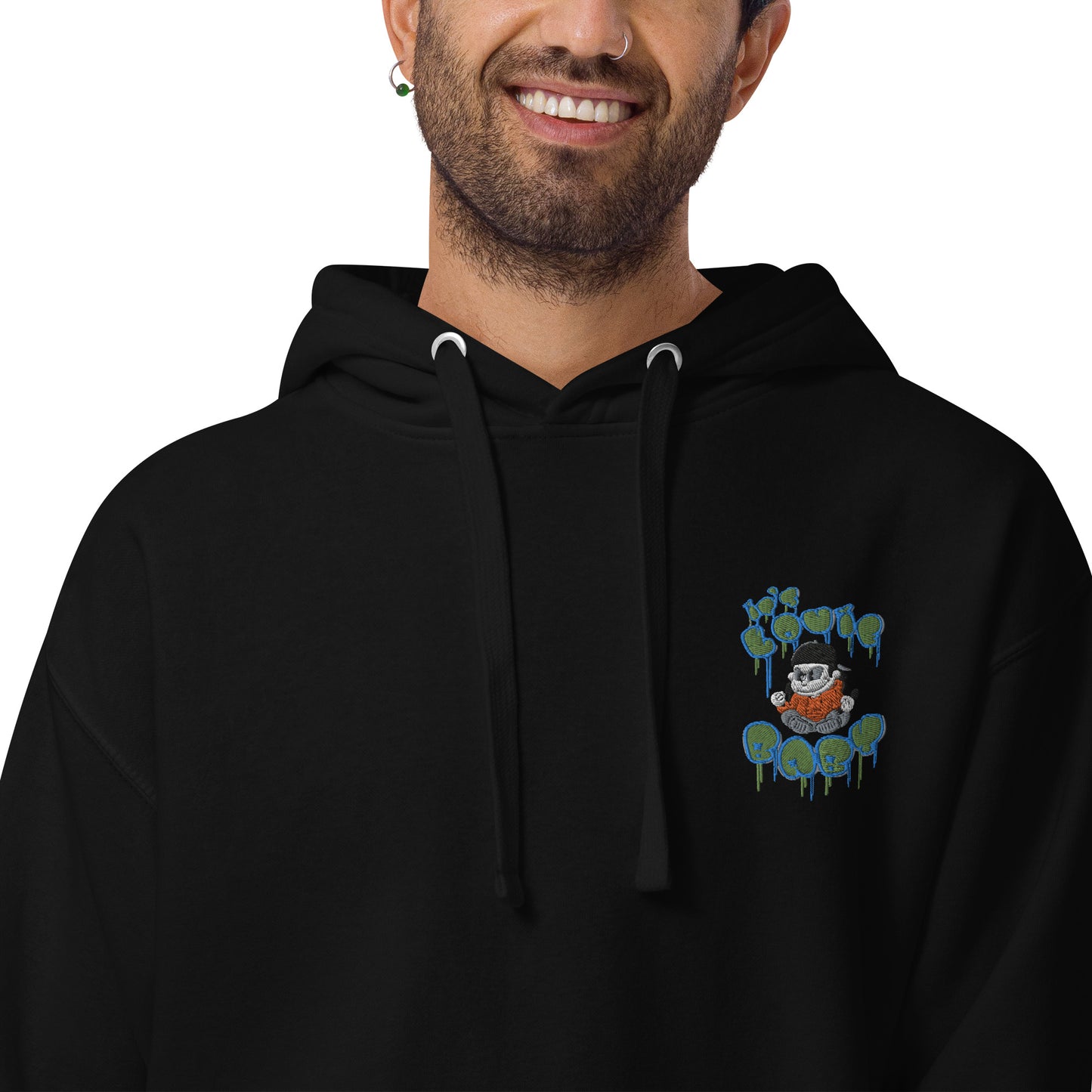 ILB Hoodie Embroidery Logo
