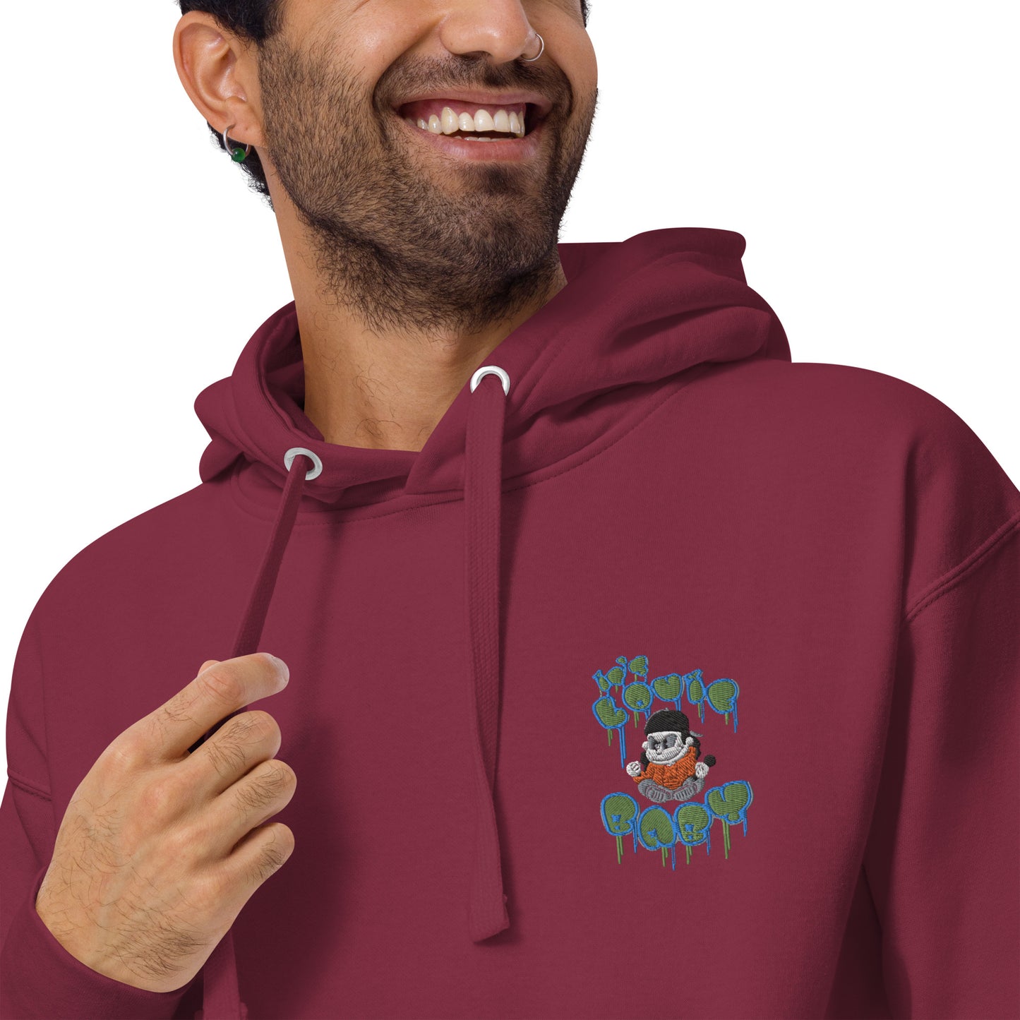 ILB Hoodie Embroidery Logo