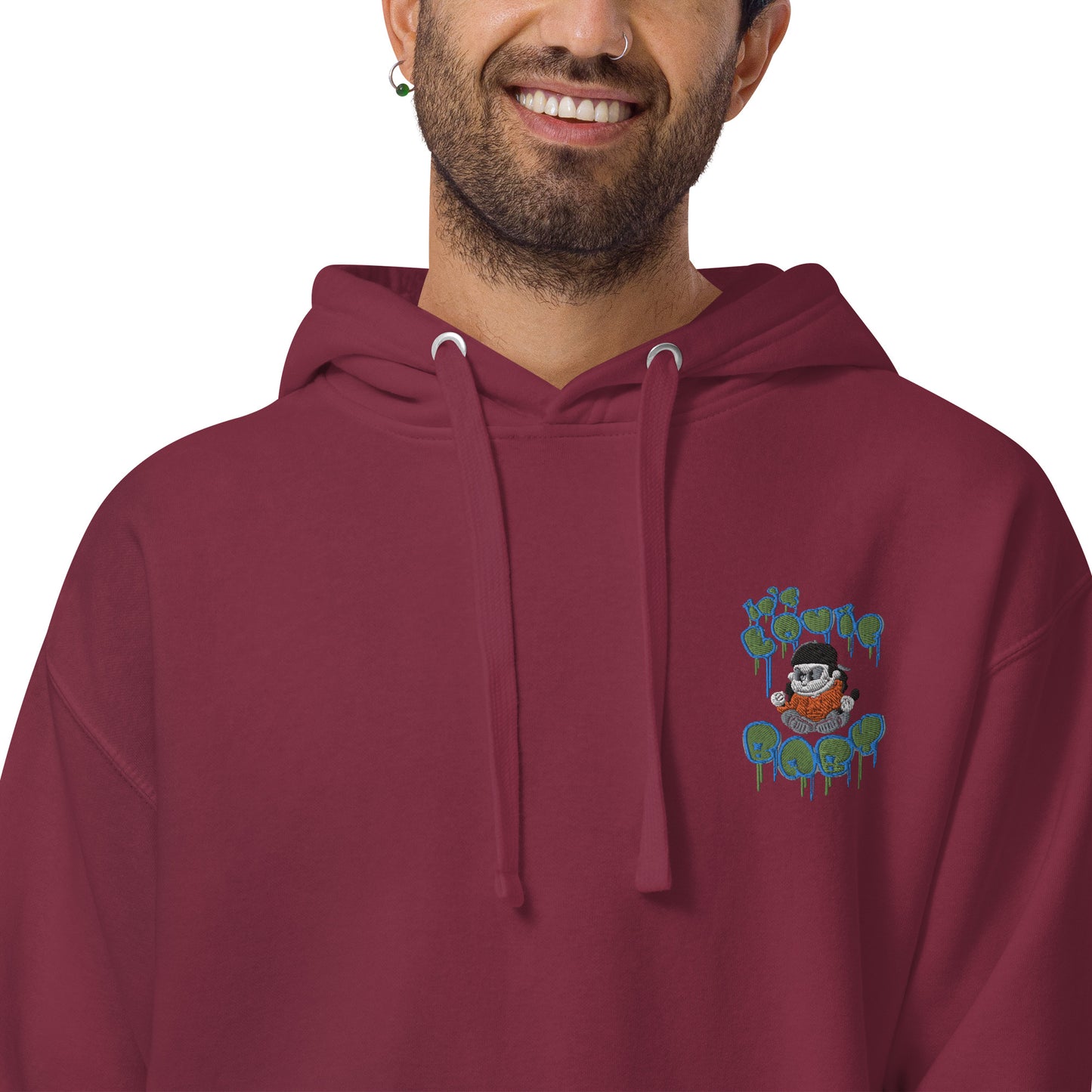 ILB Hoodie Embroidery Logo