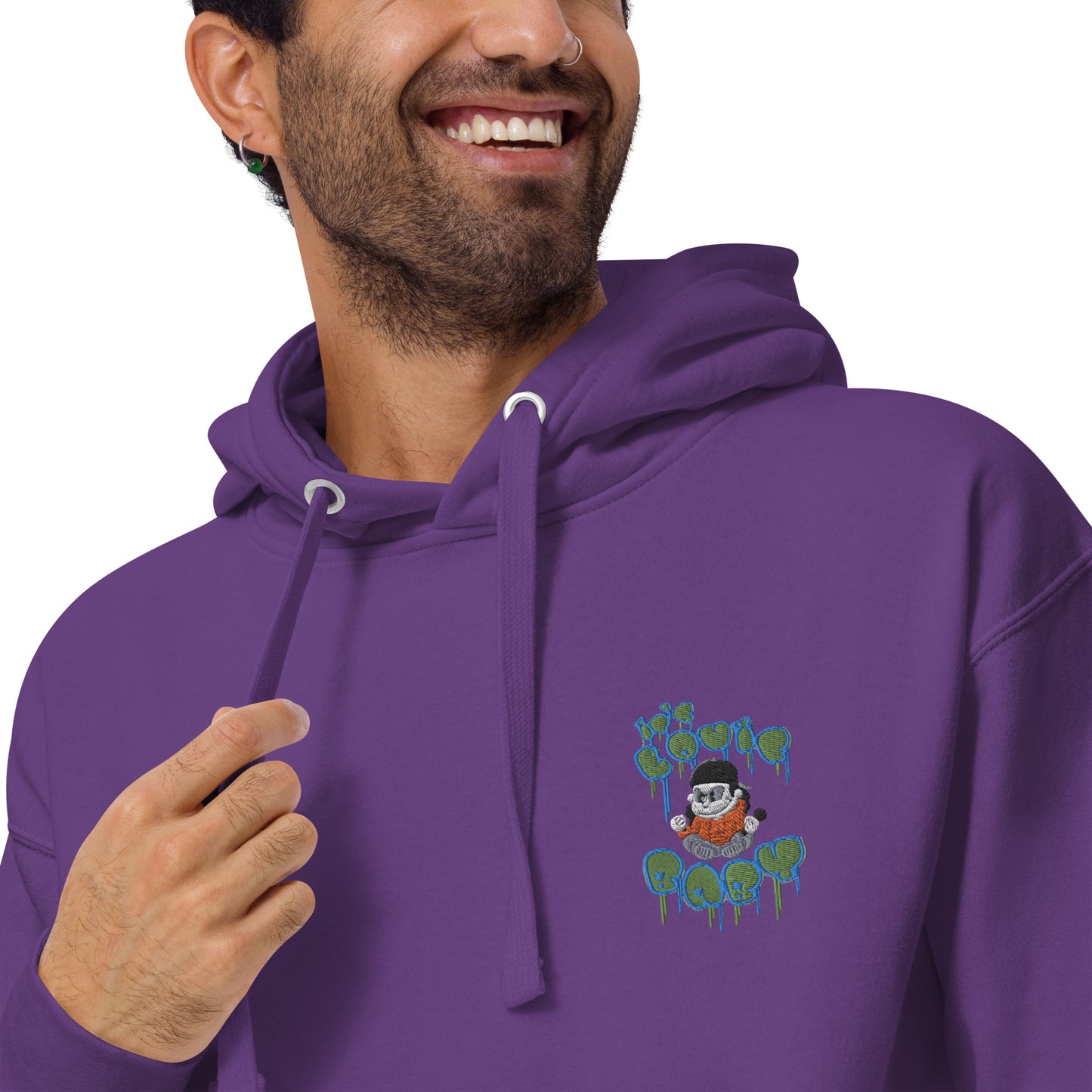 ILB Hoodie Embroidery Logo